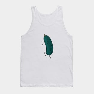 Funny Cute Cucumber Tank Top